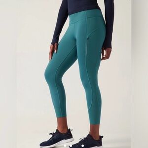 Athleta Rainer Unbrushed High Rise Legging